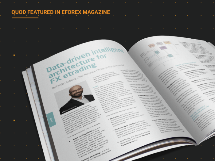 Data-driven intelligent architecture for FX etrading